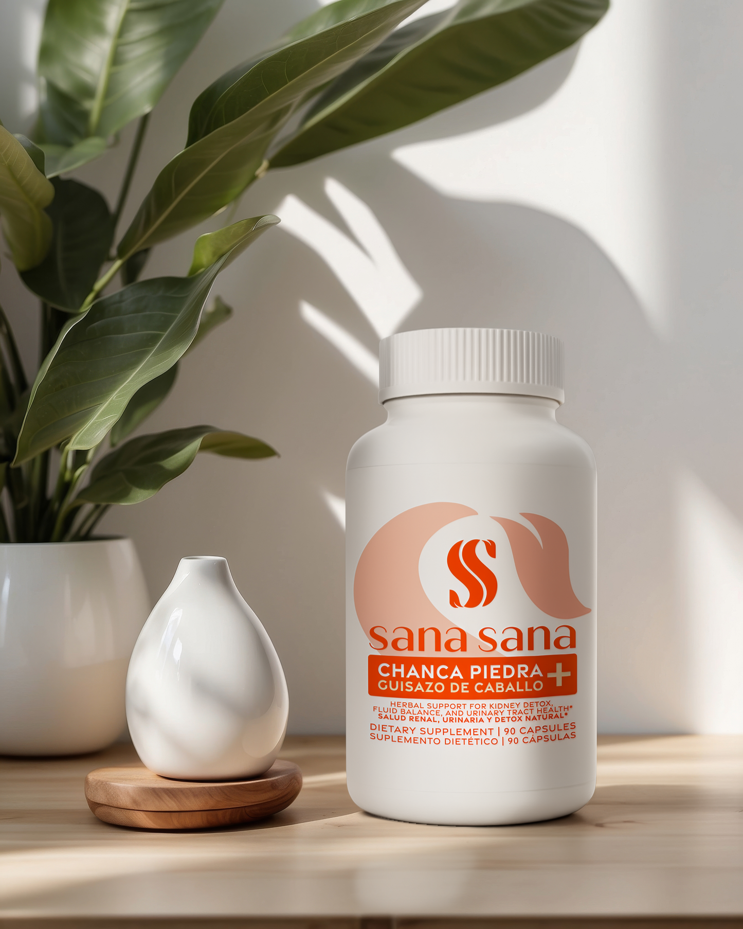 Suplemento natural para salud de riñones y tracto urinario