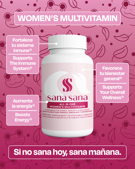 Vitaminas para salud ósea y bienestar femenino