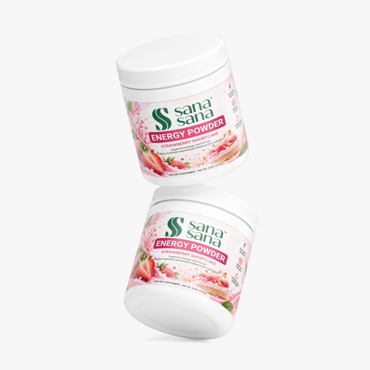 Energy Powder (Strawberry Shortcake)