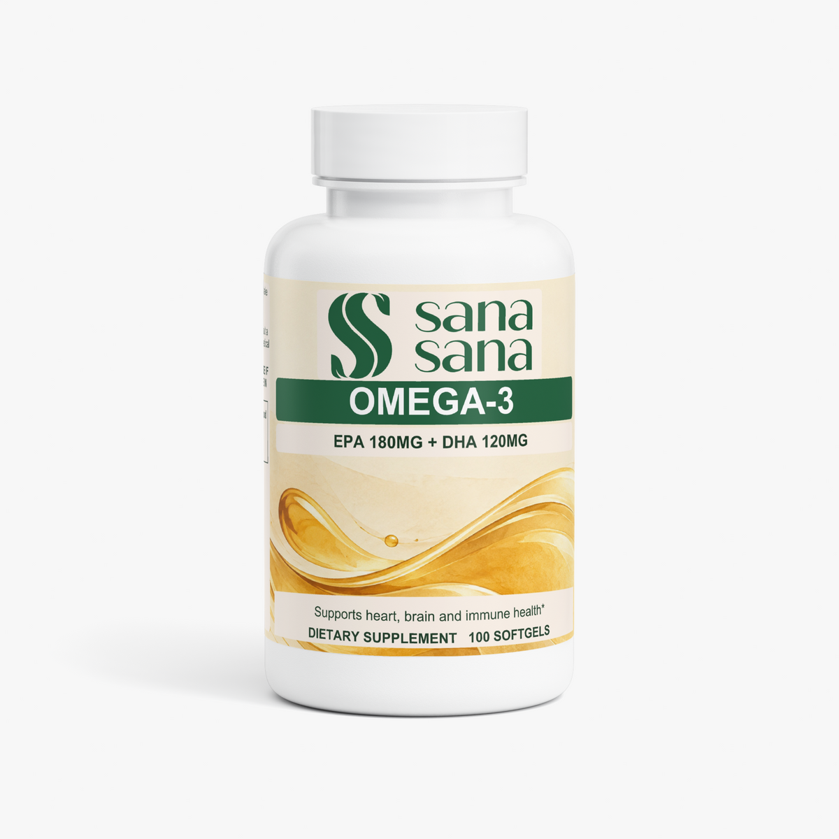 Omega-3 EPA 180mg + DHA 120mg