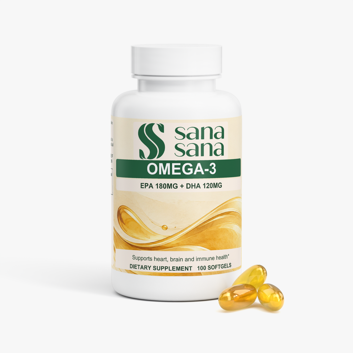 Image 2 of Omega-3 EPA 180mg + DHA 120mg