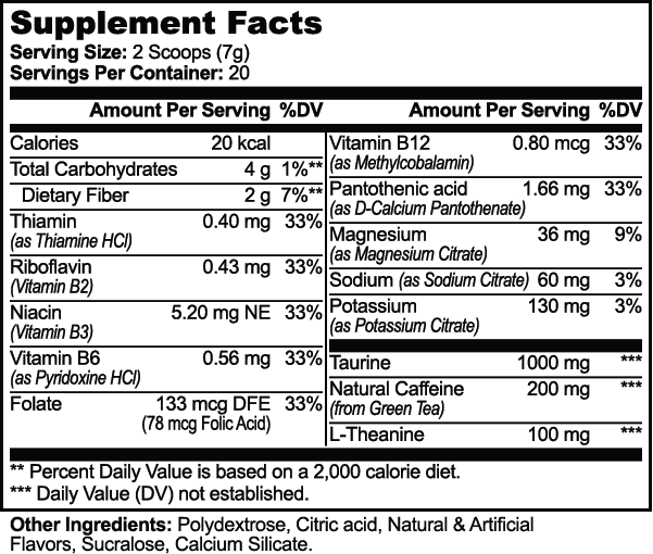 Imagen 6 de Energy Powder (Lychee Splash Energy)