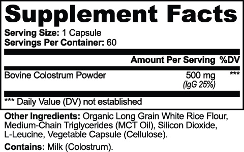 Image 6 of Colostrum Capsules