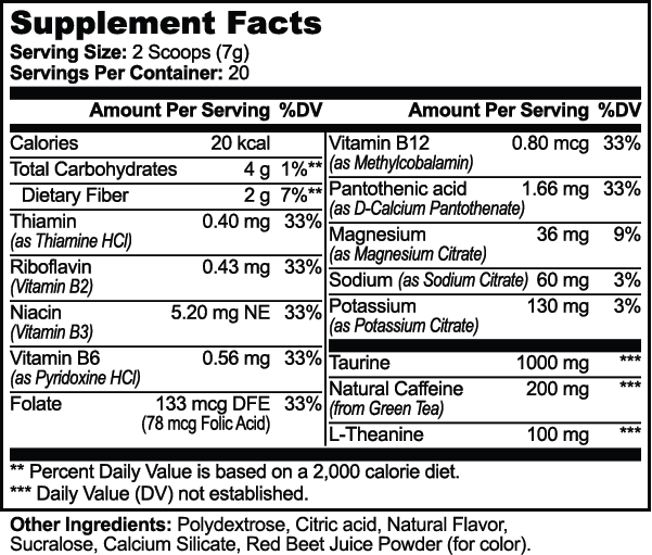 Imagen 6 de Energy Powder (Strawberry Shortcake)