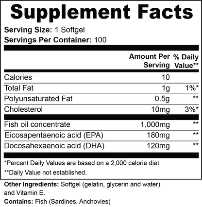 Image 5 of Omega-3 EPA 180mg + DHA 120mg