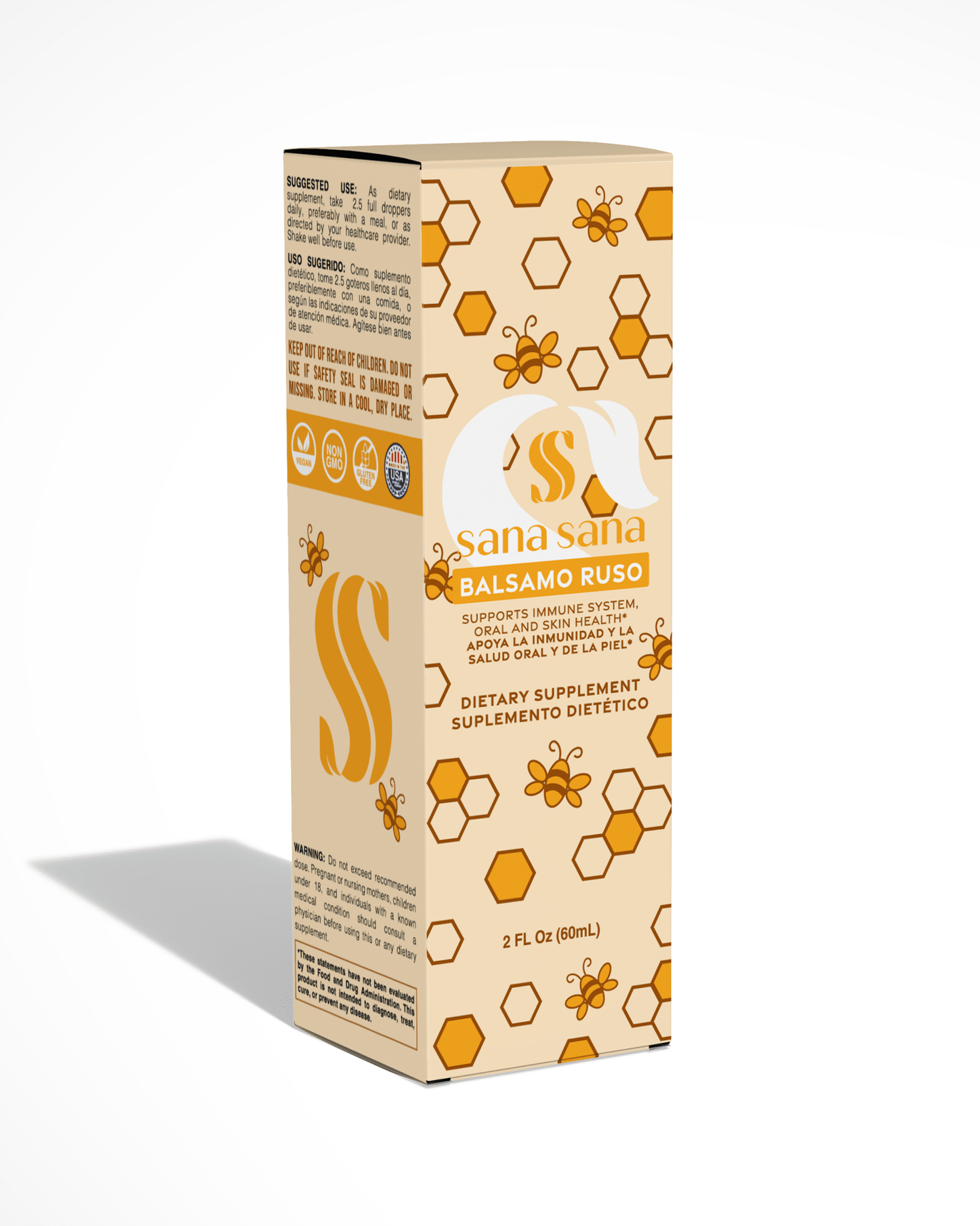 Balsamo Ruso Vitamina E + Própolis - Sana Sana - Health & Personal Care > Vitamins & Supplements > Herbal Supplements - 