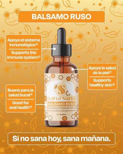 Balsamo Ruso Vitamina E + Própolis - Sana Sana - Health & Personal Care > Vitamins & Supplements > Herbal Supplements - 