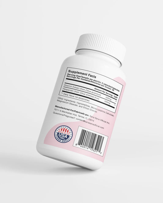 Diosmina + Hesperidina 1000mg Cápsulas - Sana Sana - Health & Personal Care > Vitamins & Supplements > Herbal Supplements - 